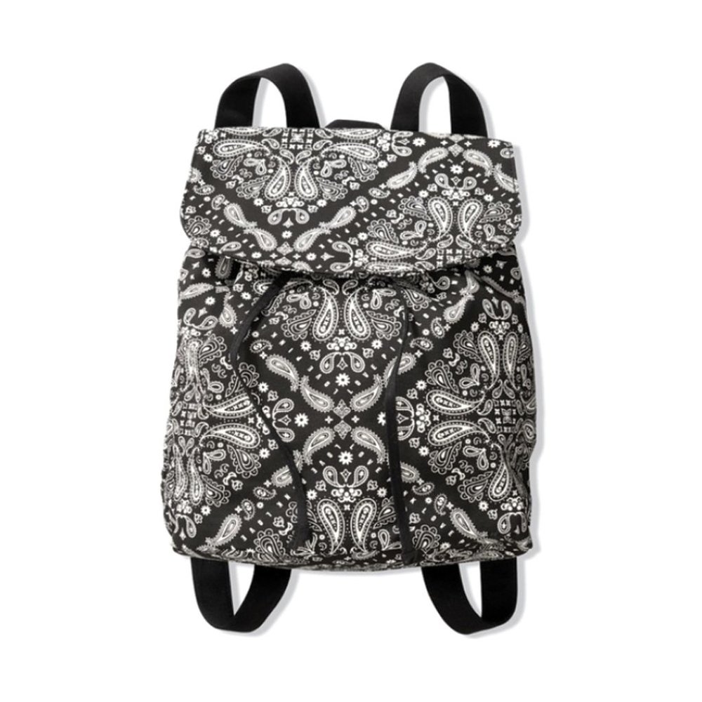 Victorias Secret PINK mini backpack BLACK PAISLEY